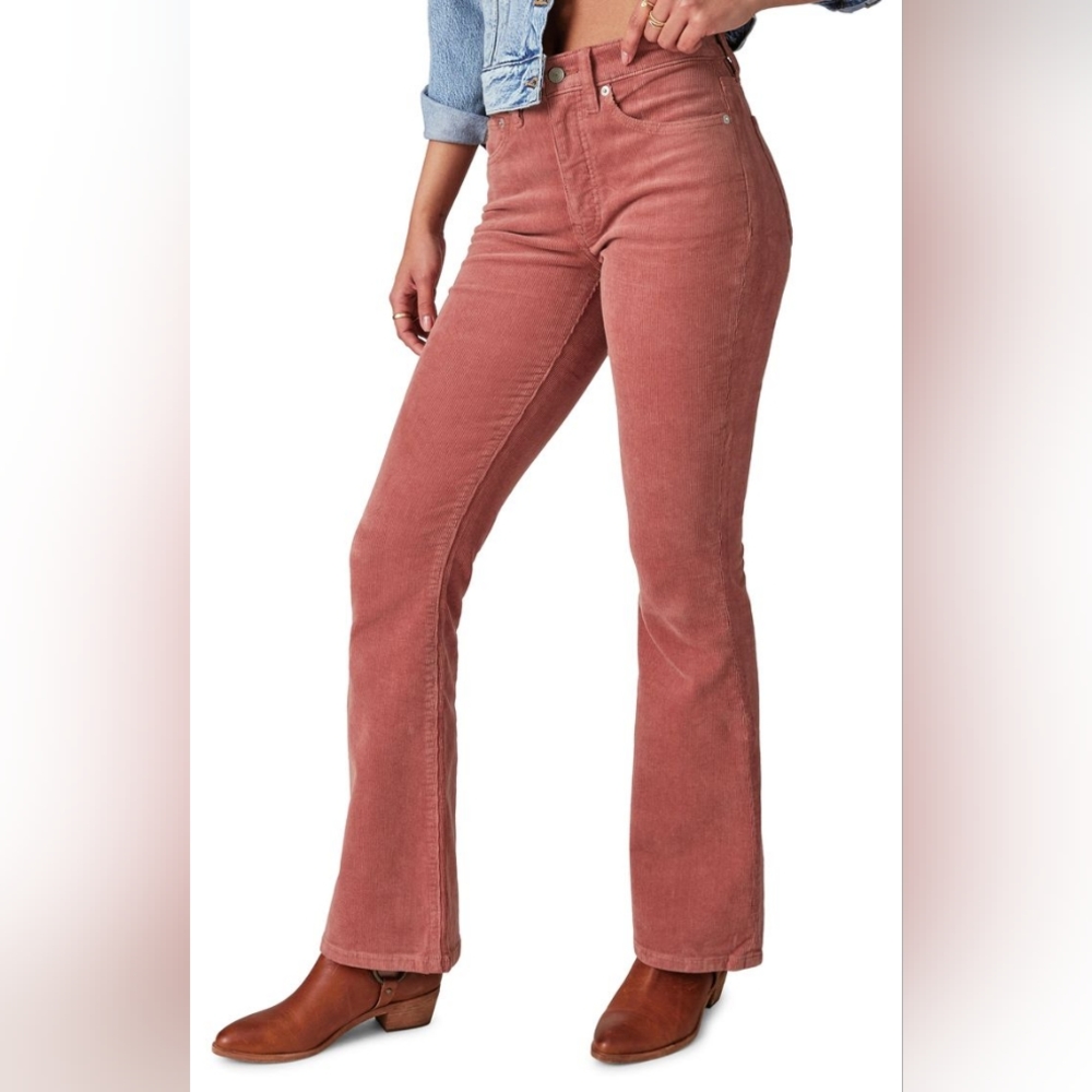 Lucky Stevie Flared Cord Pink Sand 28R/6